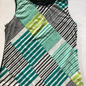 Van Heusen Sleeveless Top, Sz Lg